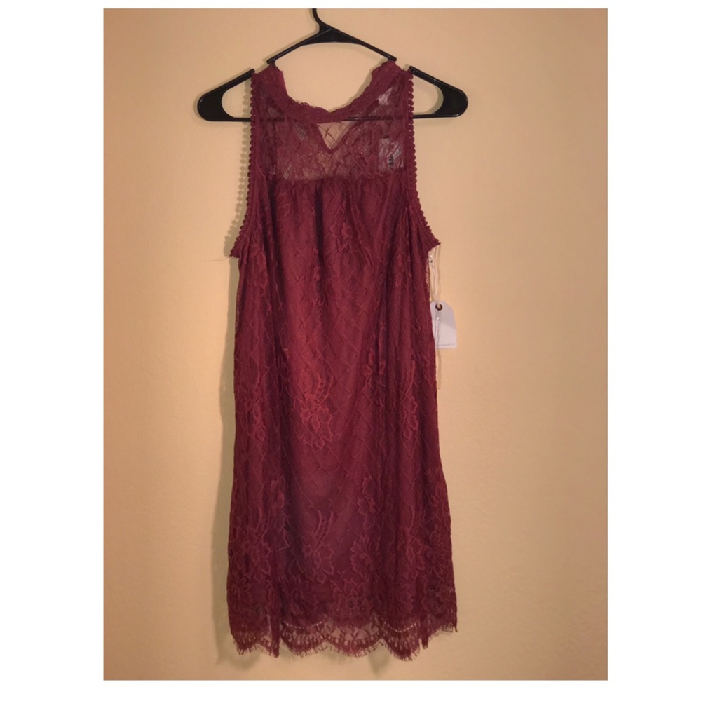 Maroon dress